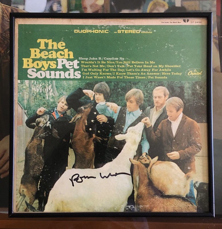 brian wilson signed pet sounds