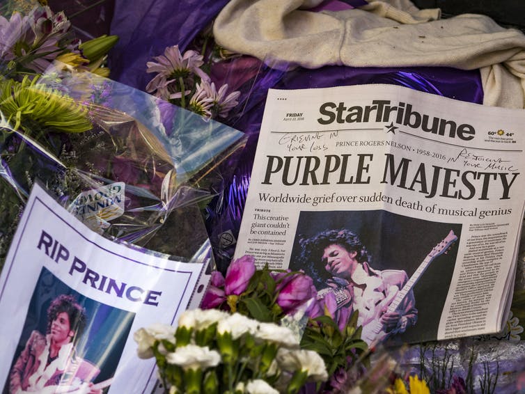 Five Years After His Death, the Purple One Still Reigns